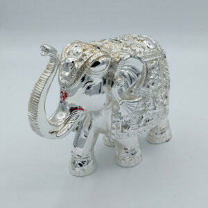 Silver Plated Elephant