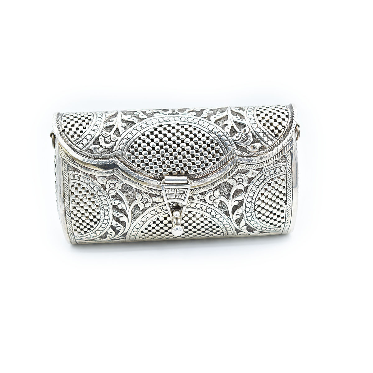 Antique Sterling Silver Purse Ornate Woven Diamond Hallmarked Signed - Etsy